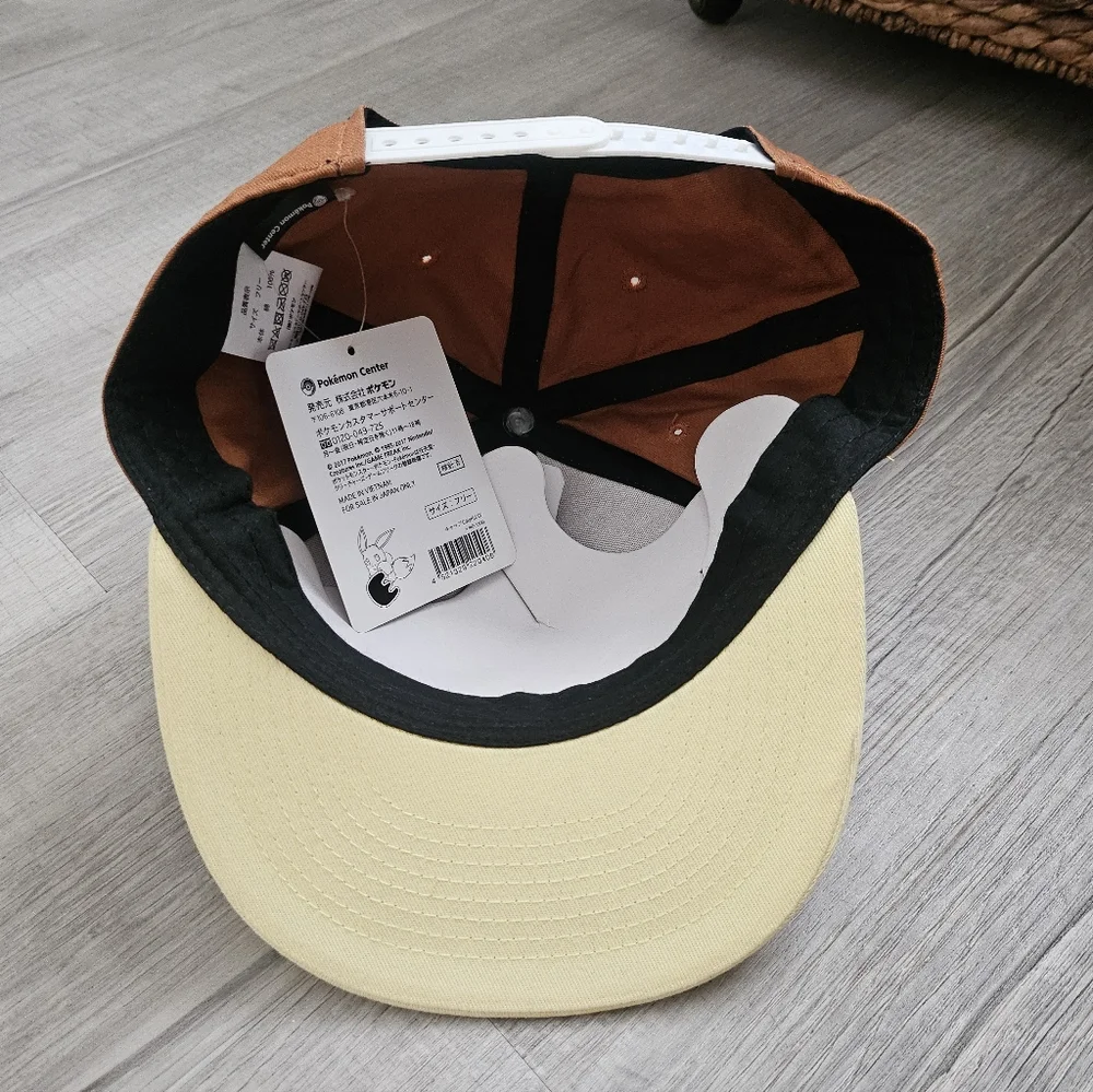 Pokemon Eevee Collection Colorful EV Eevee Cap Pokémon center Limited 2017